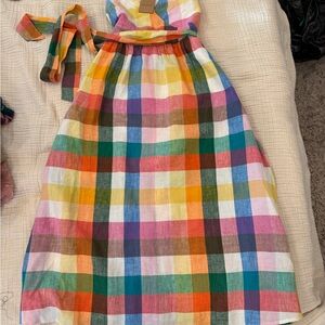 Boden Multicolor Plaid women’s dress